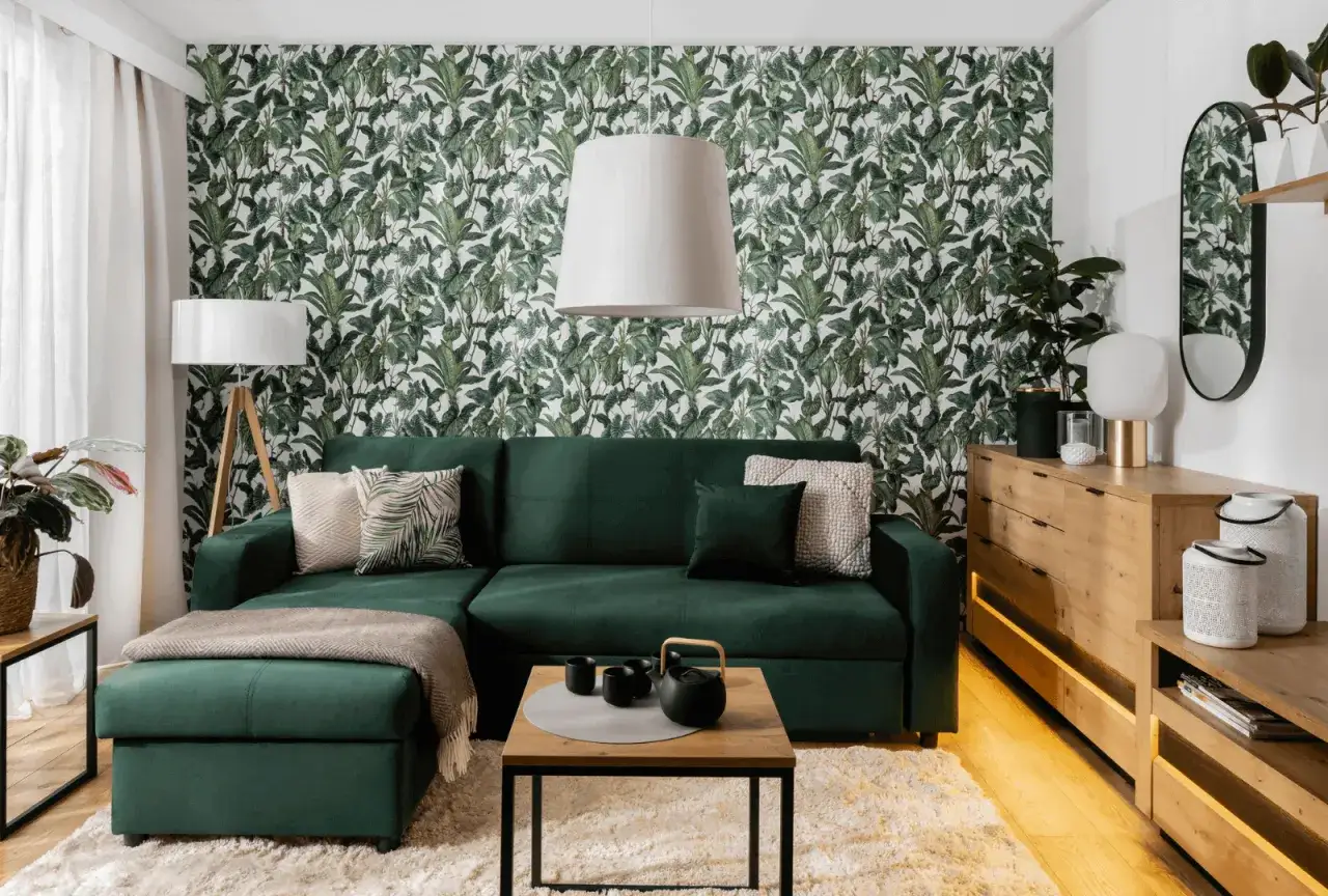 Zdjęcie Jakie krzesła do zielonej kanapy? Znajdź idealne połączenie stylu