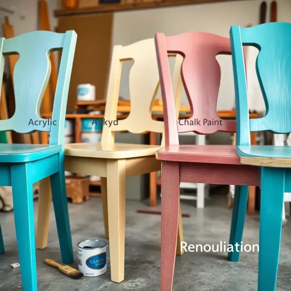 Zdjęcie Jak pomalować lakierowane krzesła? Sprawdzone metody i farby
