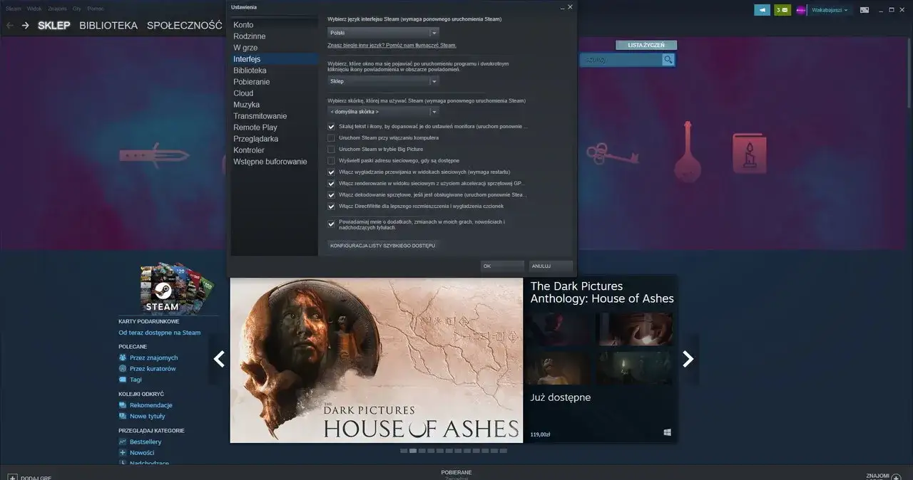 Zdjęcie Jak zmienić język Steam i poprawić komfort korzystania z aplikacji