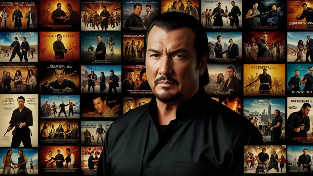 Zdjęcie Kompletna lista filmów w których grał Steven Seagal - od debiutu do dziś
