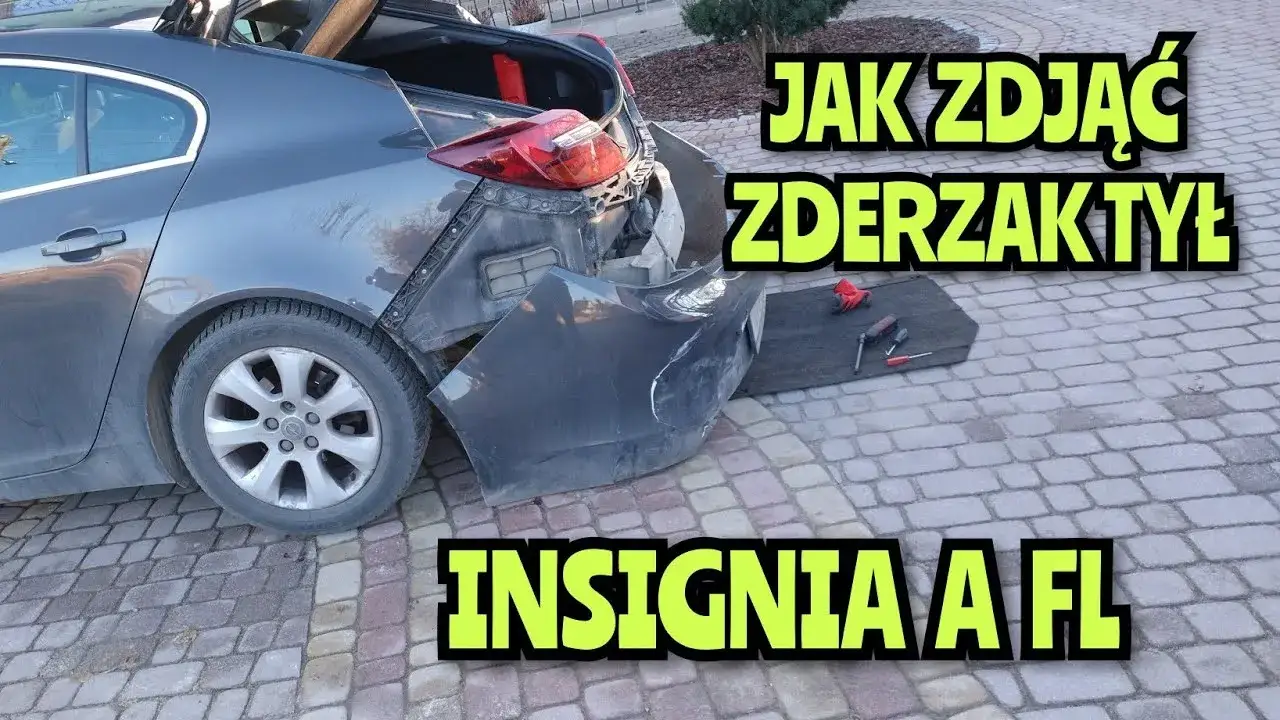 Zdjęcie Jak zdjąć zderzak Opel Insignia - uniknij kosztownych błędów