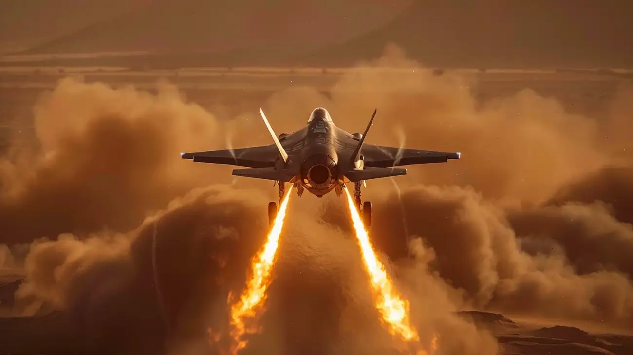 Zdjęcie F-35 i pionowy start: Czy to przyszłość w lotnictwie?