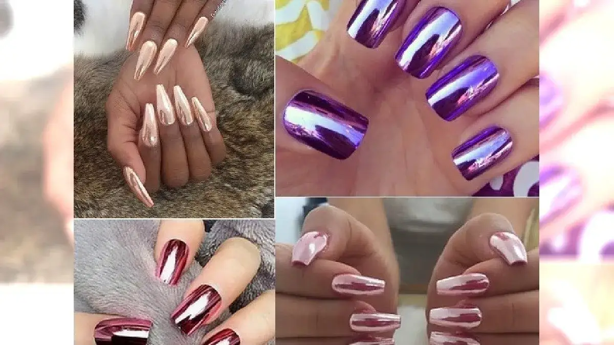 Zdjęcie Paznokcie w stylu lat 80.: neony, wzory, disco chrome jak je nosić?