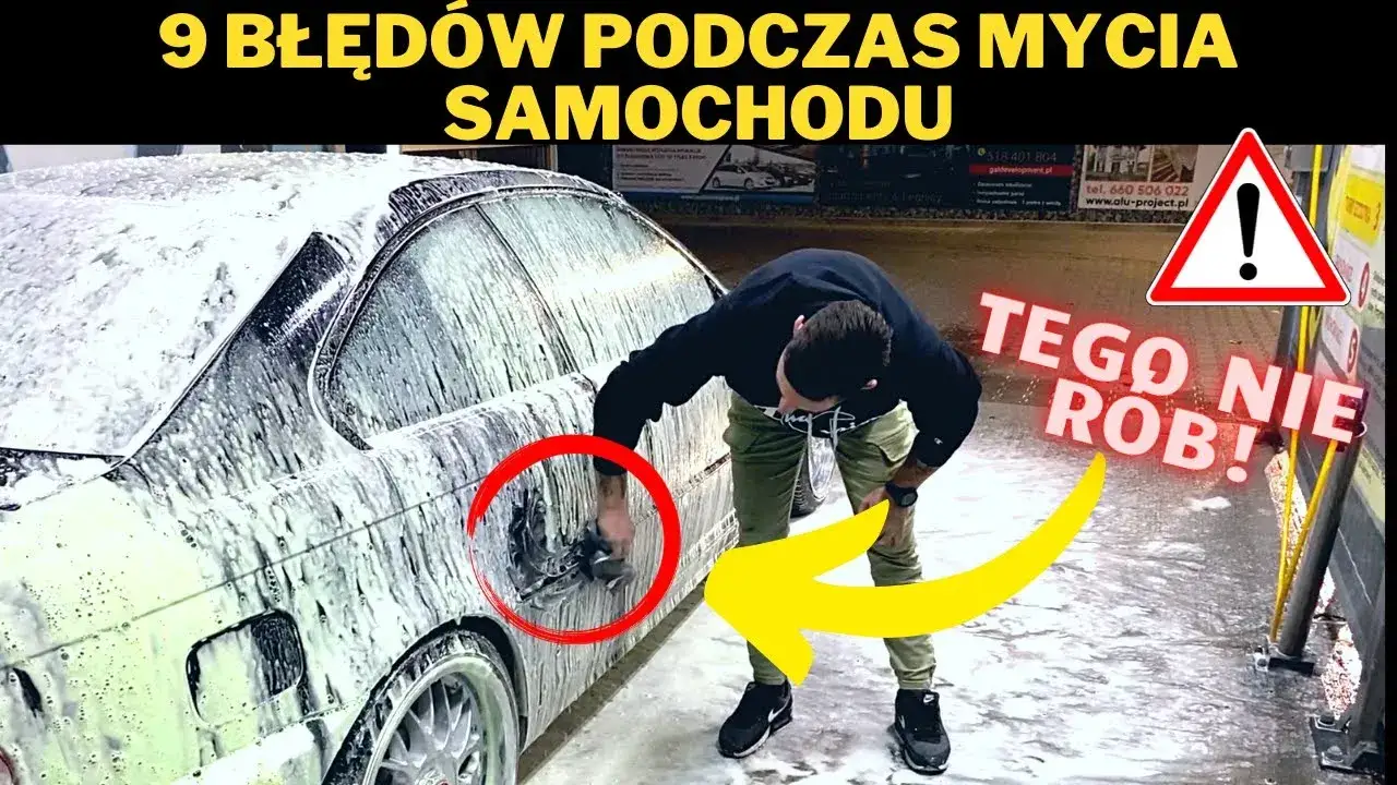 Zdjęcie Jak dobrze umyć samochód i uniknąć najczęstszych błędów