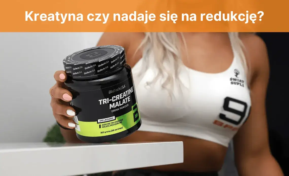 Zdjęcie Czy na redukcji można brać kreatynę? Oto co musisz wiedzieć