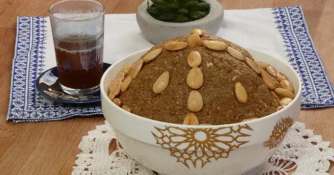 Zdjęcie Ingrédients essentiels pour réussir le sellou marocain traditionnel