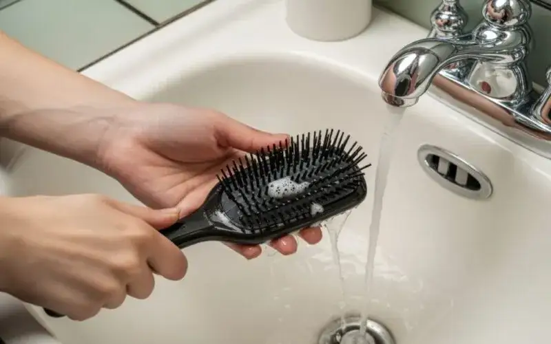 Zdjęcie Czy wiesz, jak umyć szczotki do włos&oacute;w? Zdrowe włosy zaczynają się tu!