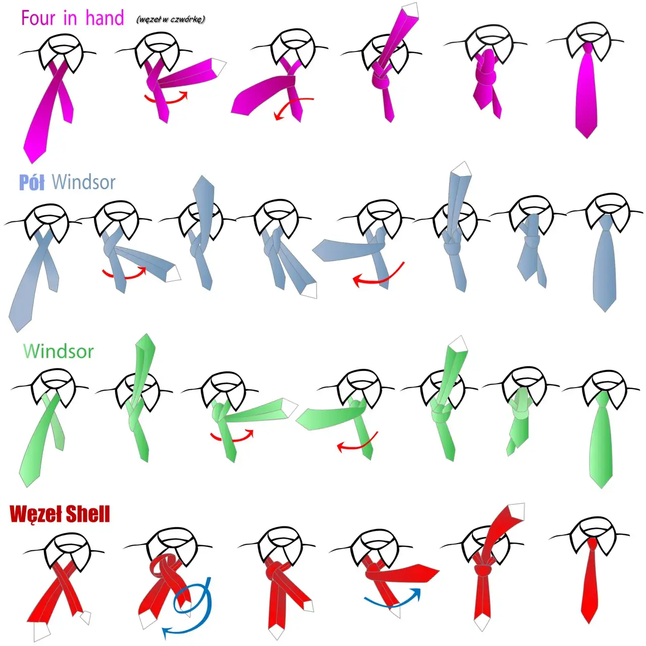 Zdjęcie Jak wiązać krawat krok po kroku: 5 prostych metod dla każdego