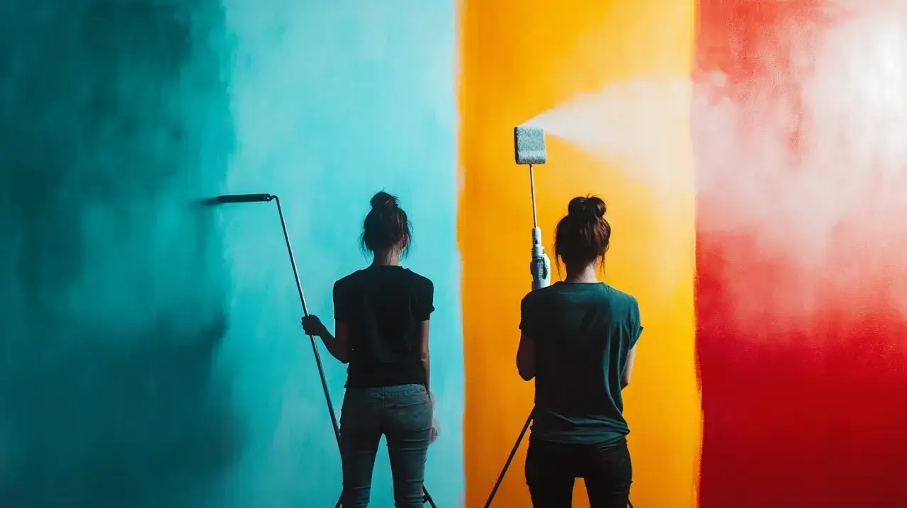 Zdjęcie Czy pompa do malowania ścian naprawdę oszczędza czas? Test