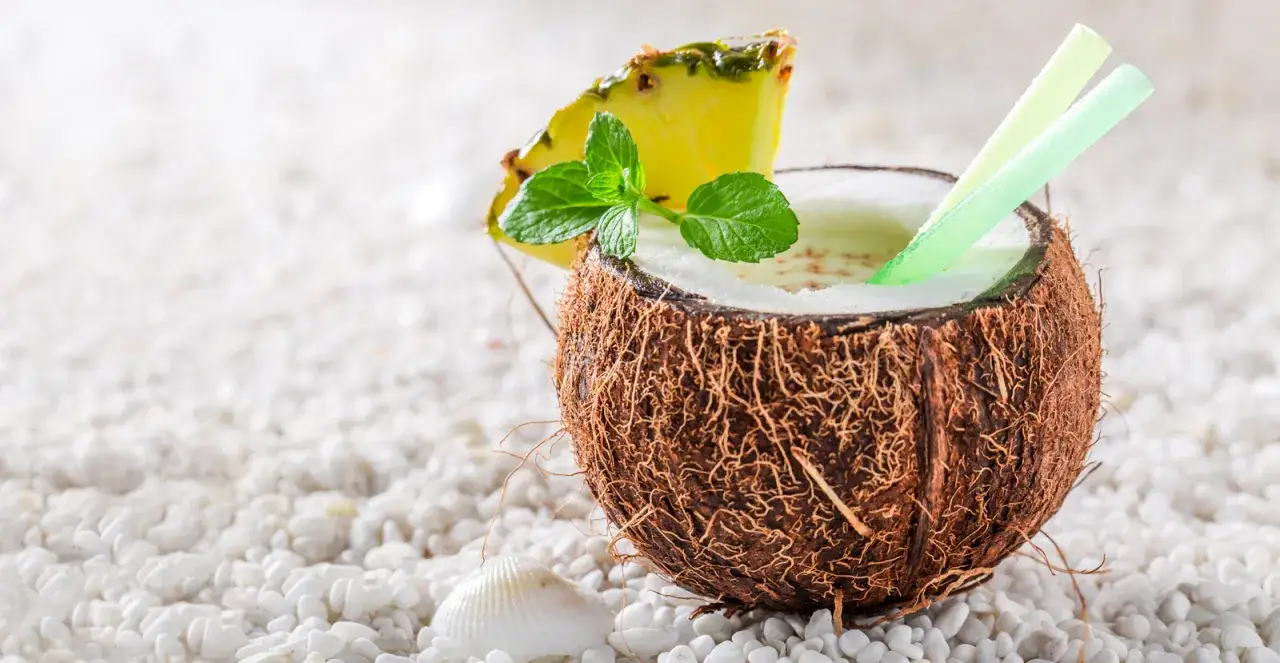 Zdjęcie Napój kokosowy: odkryj jego zdrowotne korzyści i zastosowania w kuchni
