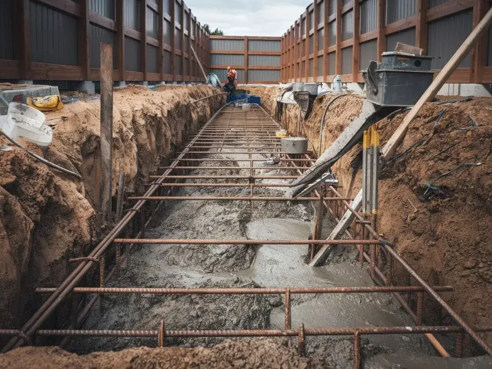Zdjęcie Jak głęboki fundament pod ogrodzenie, aby uniknąć problemów ze stabilnością?