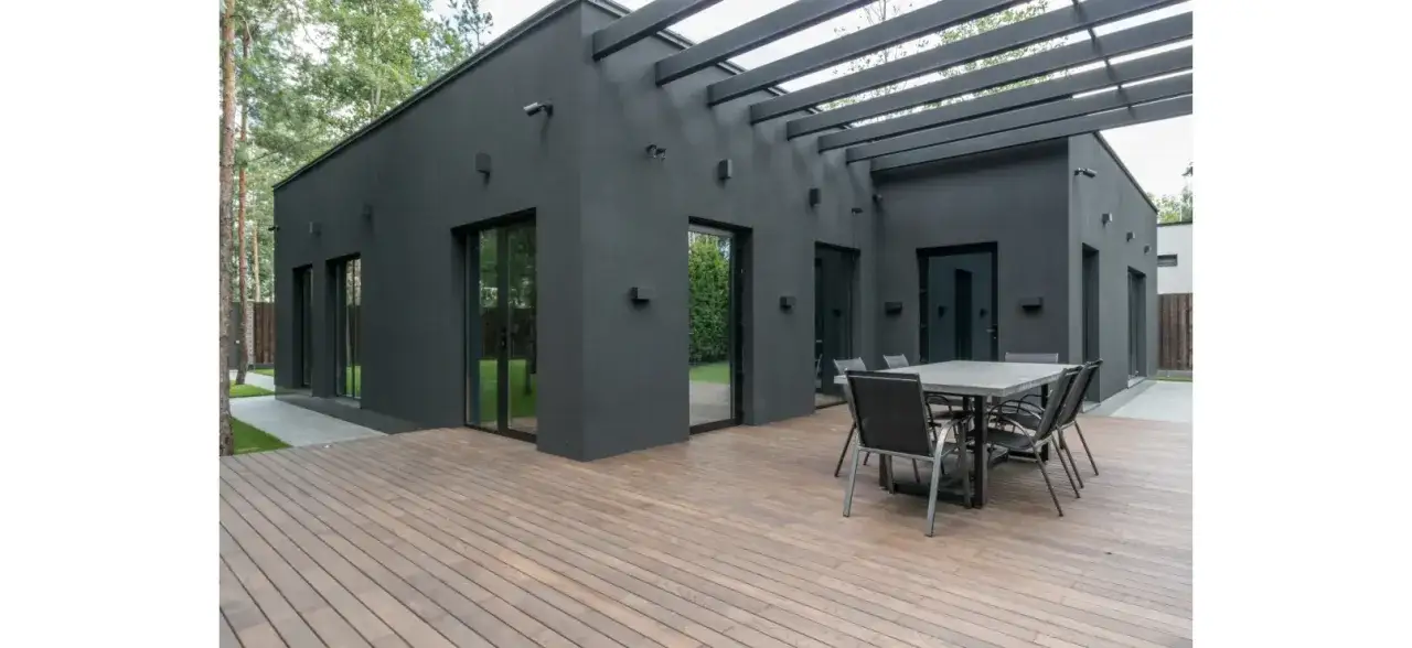 Zdjęcie Idealny taras do szarej elewacji - poznaj najlepsze kolory i materiały