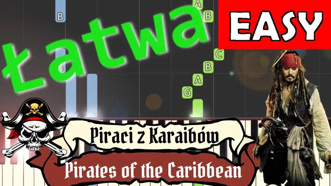 Zdjęcie Jak zagrać na pianinie Piraci z Karaibów - łatwe nuty i tutoriale