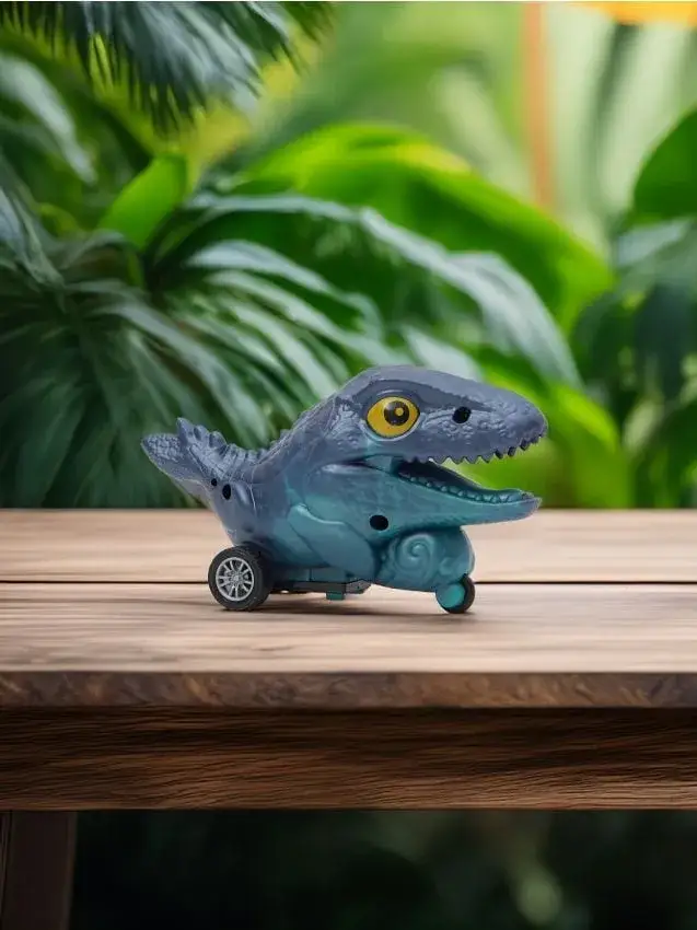 Zdjęcie Niebieski dinozaur zabawka – idealne opcje dla dzieci i zwierząt