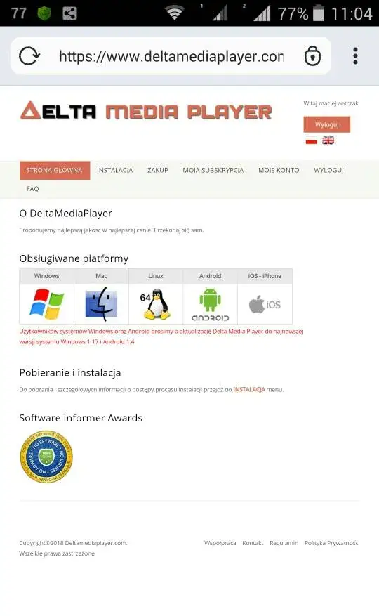 Zdjęcie Jak oglądać programy za darmo w Delta Media Player bez problemów