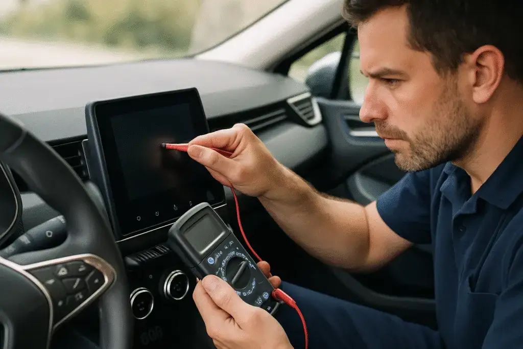Zdjęcie Écran tactile voiture ne fonctionne plus : solutions simples à essayer