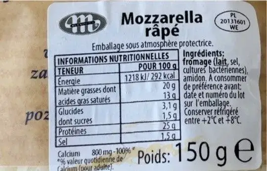 Zdjęcie Ile kalorii ma mozzarella? Odkryj zaskakujące wartości odżywcze
