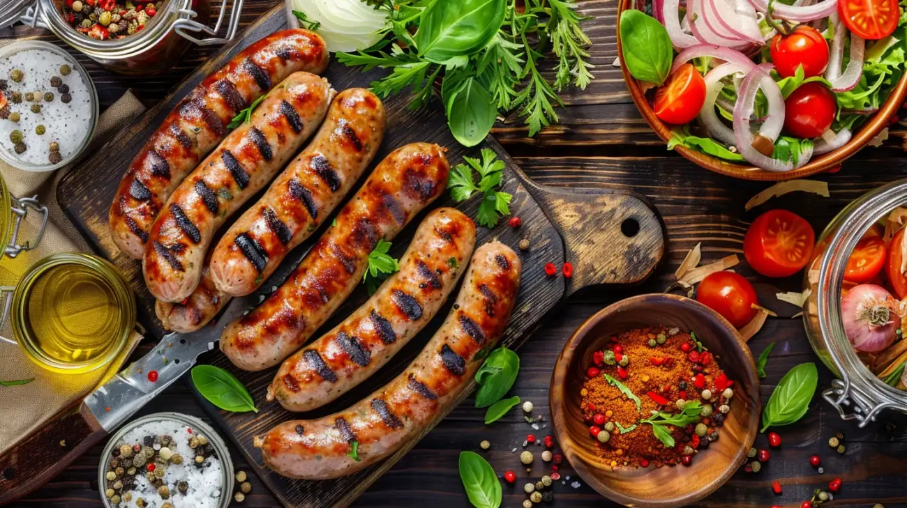 Zdjęcie Grill kiełbasa: jak przyprawić i przygotować idealną potrawę na grillu