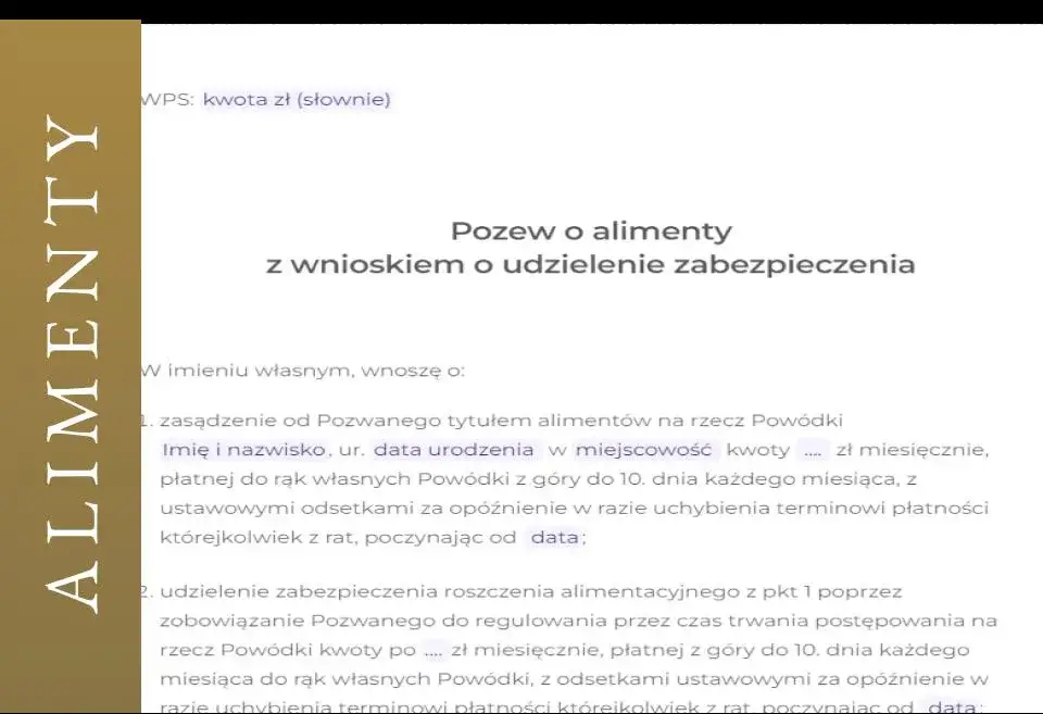 Zdjęcie Wzór wniosku o alimenty: Napisz poprawnie i skutecznie