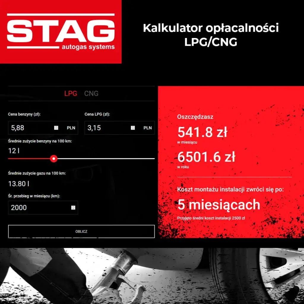 Zdjęcie Kalkulator diesel czy LPG – oblicz oszczędności na paliwie już dziś