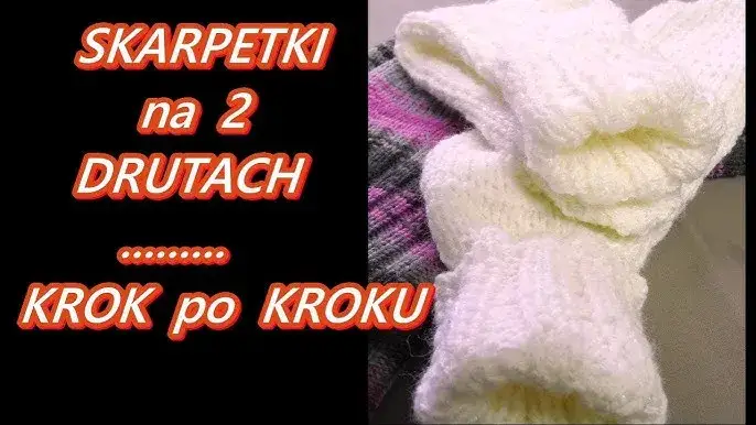 Zdjęcie Skarpetki na 2 drutach: Poradnik krok po kroku dla początkujących