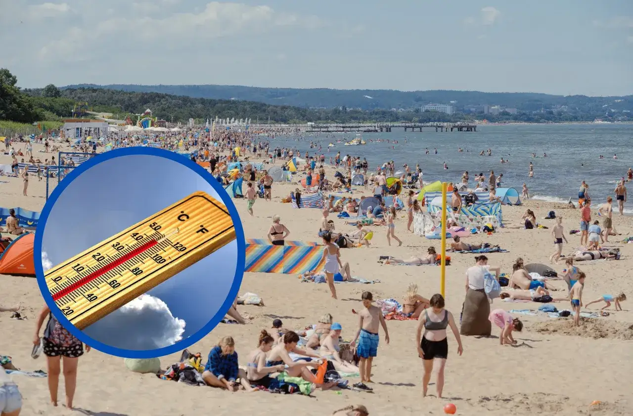 Zdjęcie Bałtyk ile stopni - aktualne temperatury wody na polskim wybrzeżu
