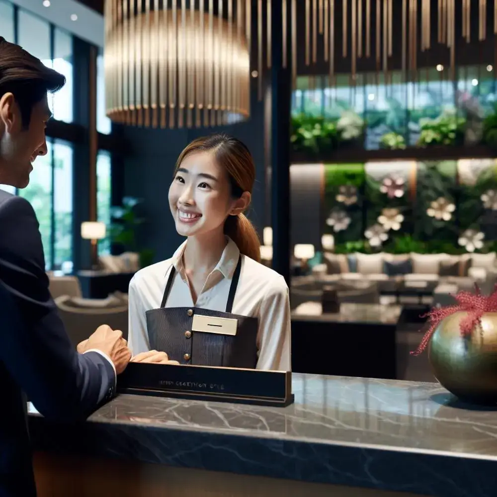 Zdjęcie Ile zarabia recepcjonistka w hotelu 5 gwiazdkowym? Zaskakujące fakty!
