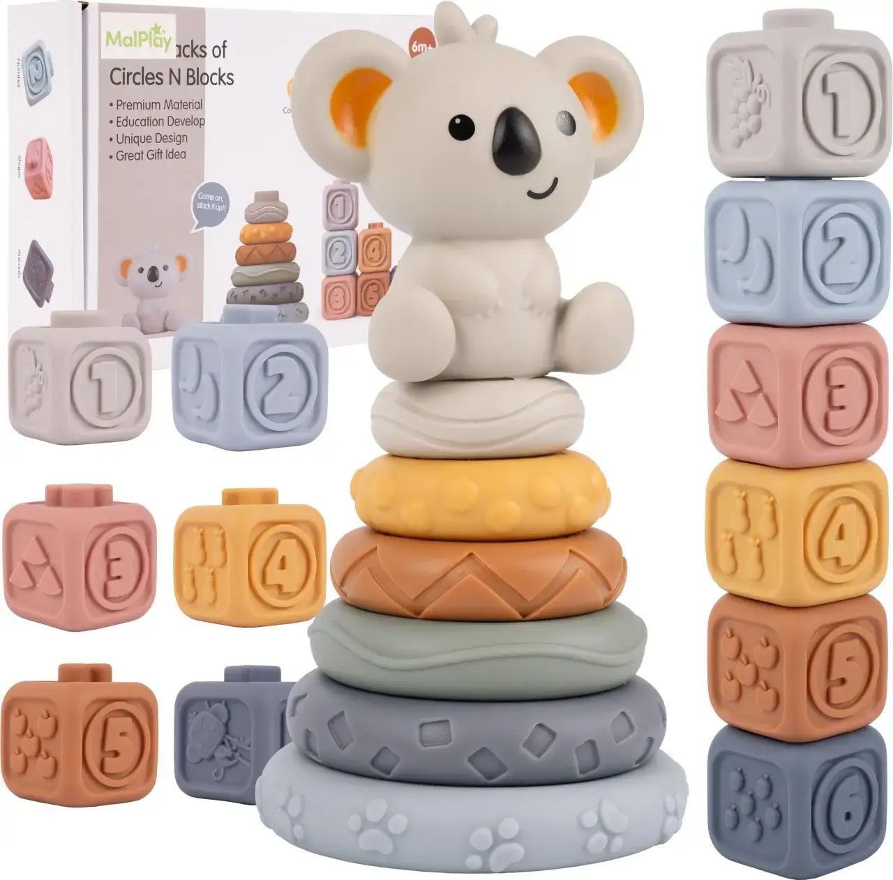 Zdjęcie Klocki sensoryczne: Jak wspierają rozwój dzieci i poprawiają zabawę