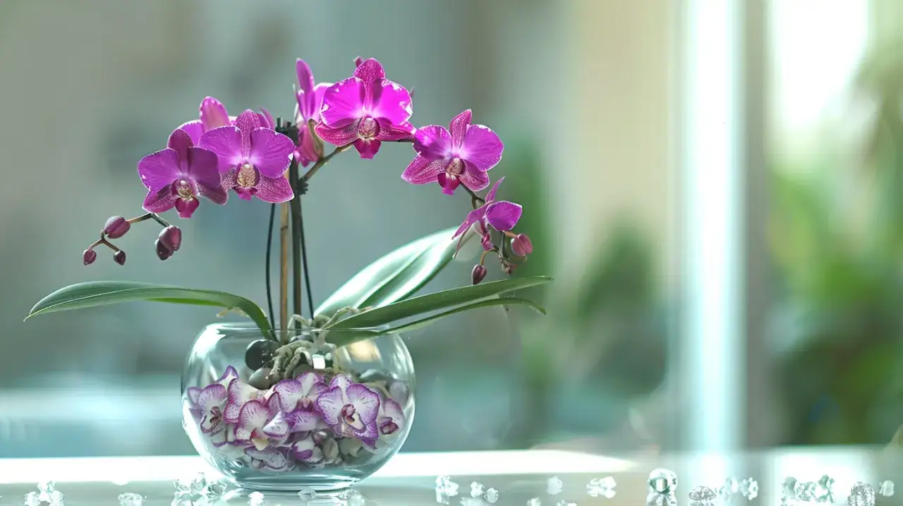 Zdjęcie Dlaczego doniczki szklane do storczyków są idealne dla storczyków?