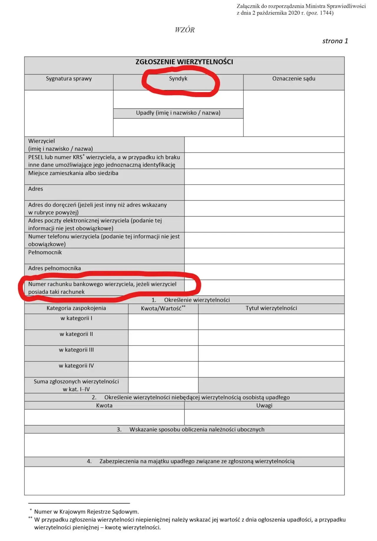 Zdjęcie Odpis zgłoszenia wierzytelności - co to jest i dlaczego jest ważny?