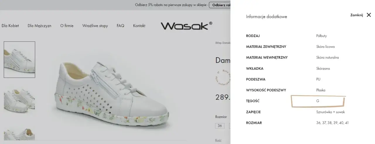 Zdjęcie 39 1/3 jaki to rozmiar - jak uniknąć błędnego wyboru obuwia?