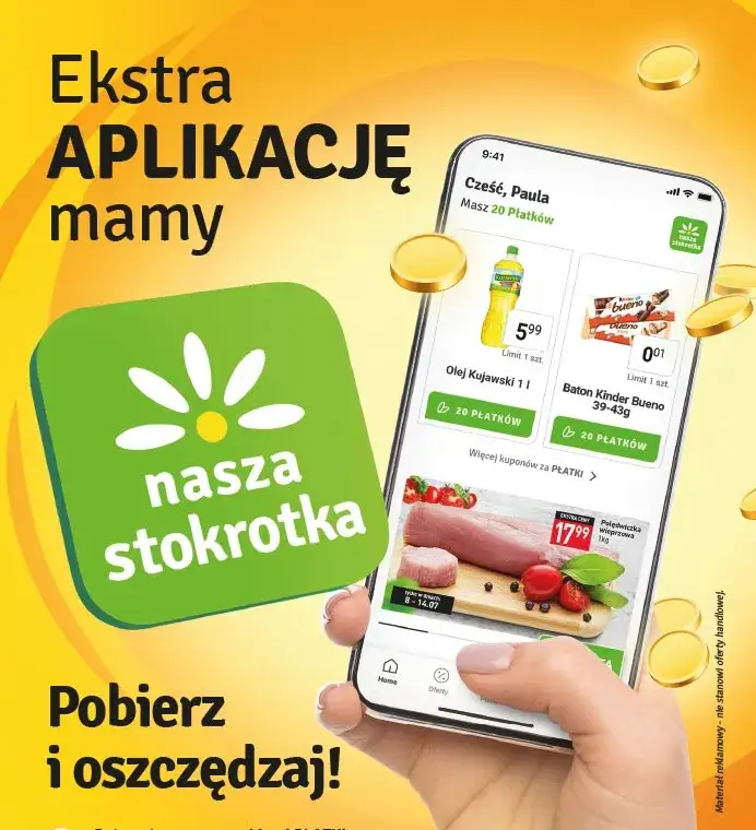 Zdjęcie Jak pobrać aplikację Nasza Stokrotka i korzystać z jej funkcji?
