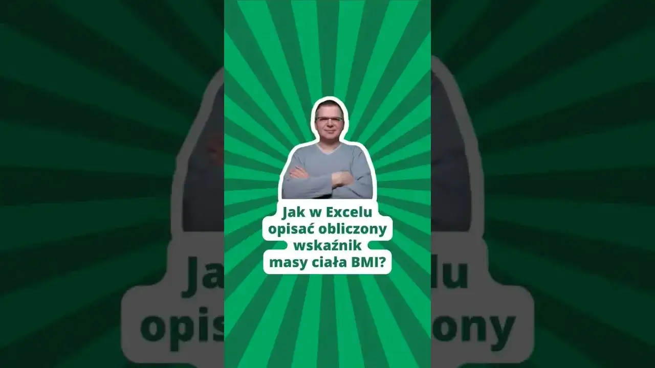 Zdjęcie Jak obliczyć BMI w Excelu - prosta formuła, która działa dla każdego