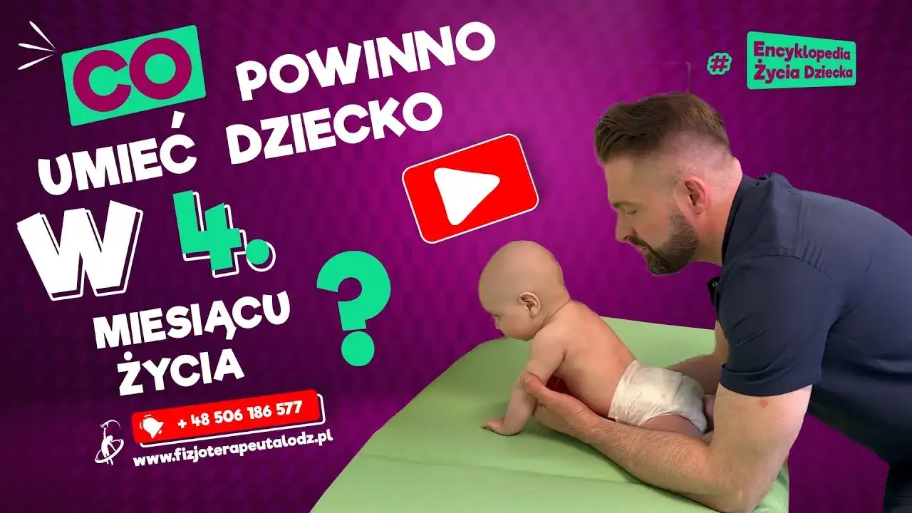 Zdjęcie Co powinno robić 4 miesięczne dziecko? Odkryj kluczowe umiejętności