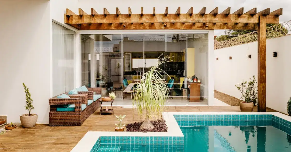 Zdjęcie Jak zaplanować, zadaszyć i urządzić idealne miejsce do wypoczynku na tarasie narożnym