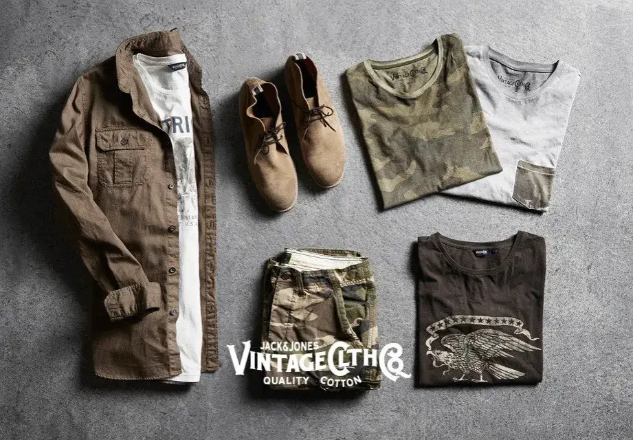 Zdjęcie Vintage clothing co jack and jones - odkryj unikalne stylizacje vintage