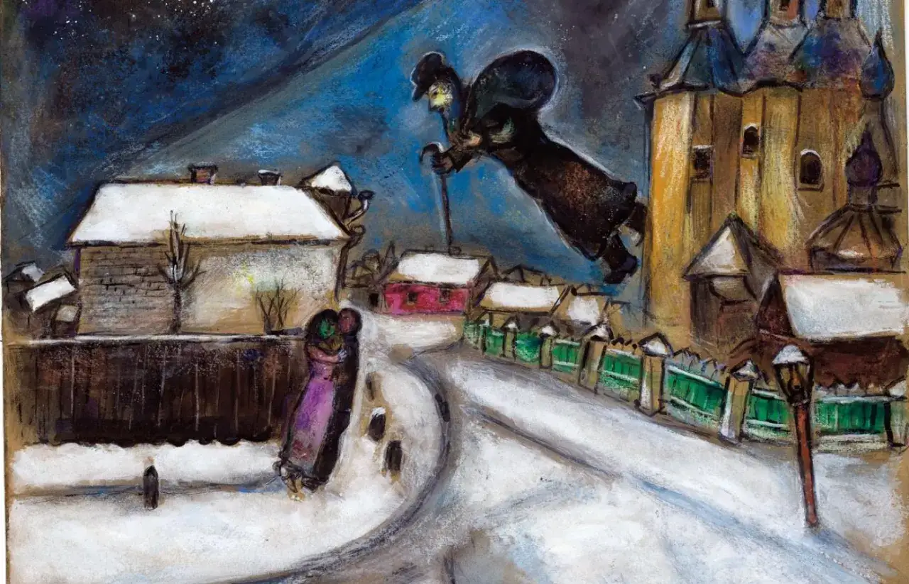 Zdjęcie Malarstwo Chagalla: Odkryj niezwykłe obrazy i ich znaczenie w sztuce