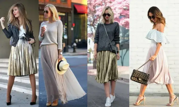 Zdjęcie Co ubrać do plisowanej spódnicy: 6 stylizacji na każdą okazję