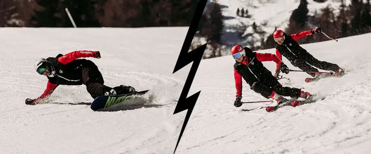 Zdjęcie Co jest szybsze narty czy snowboard? Odkryj różnice w prędkości