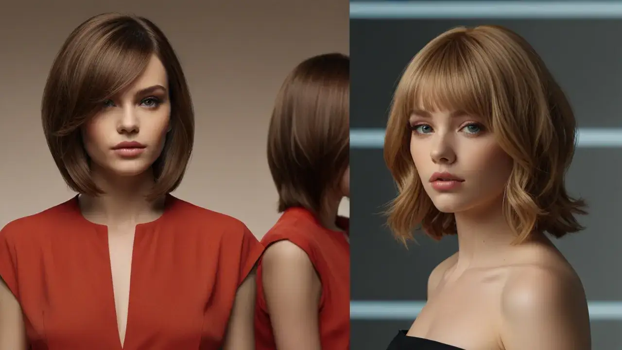 Zdjęcie Fryzura dla otyłych: Jak za pomocą cięcia wyszczuplić twarz? Rady