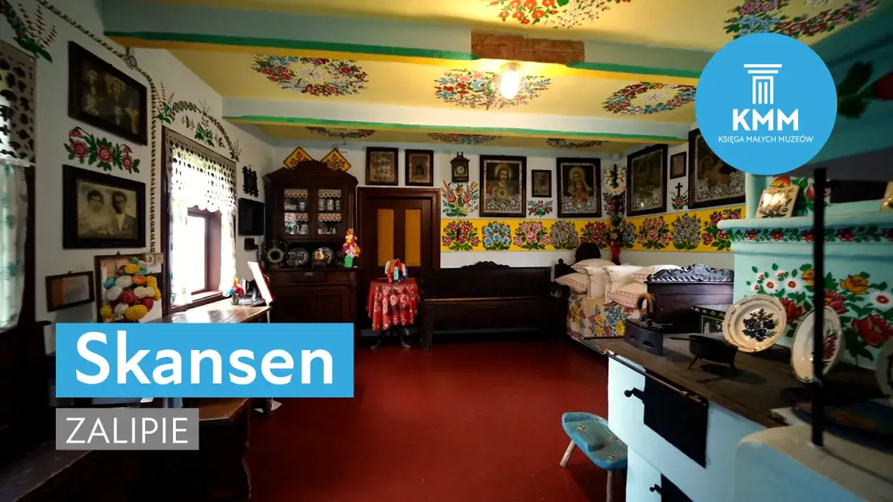 Zdjęcie Skansen Zalipie: Odkryj piękno malowanych domów i ich historię