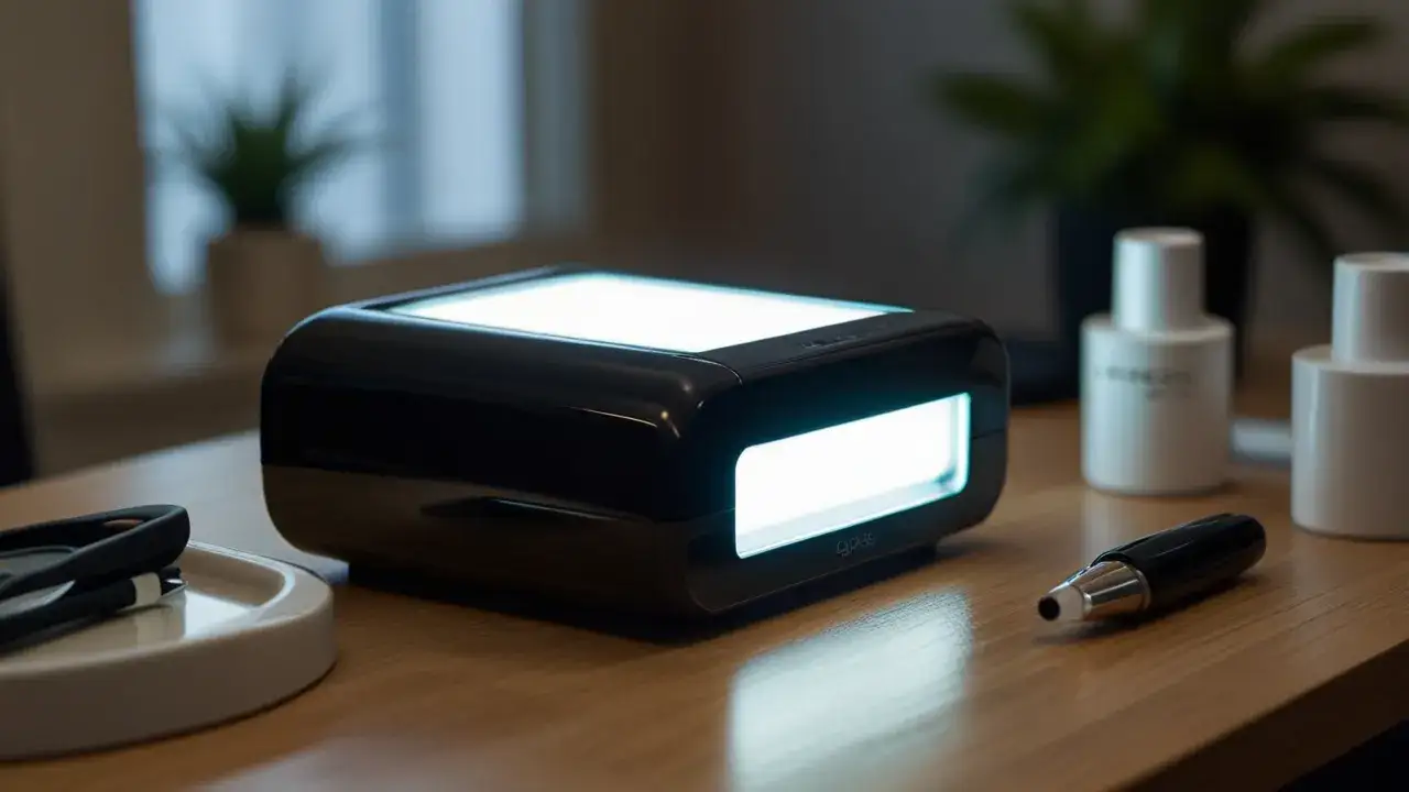 Zdjęcie Mała lampa UV: Jakie modele są najlepsze do paznokci w salonie?