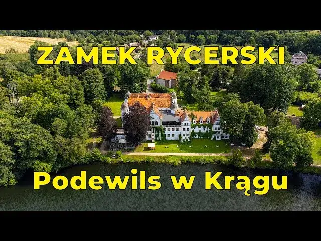 Zdjęcie Zamek rycerski Podewils w Krągu: historia, atrakcje i tajemnice