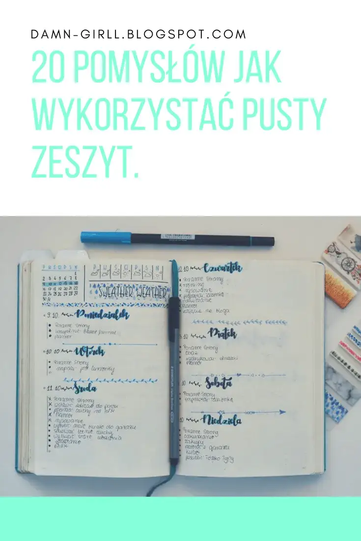 Zdjęcie Jak wykorzystać pusty zeszyt? 10 kreatywnych pomysłów na jego użycie