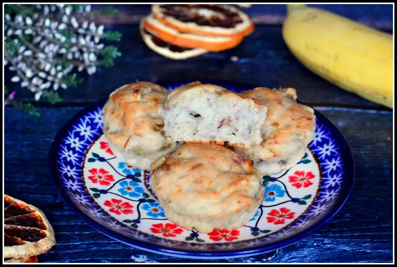 Zdjęcie Jak zrobić idealne babeczki bez jajek z bananem - prosty przepis krok po kroku