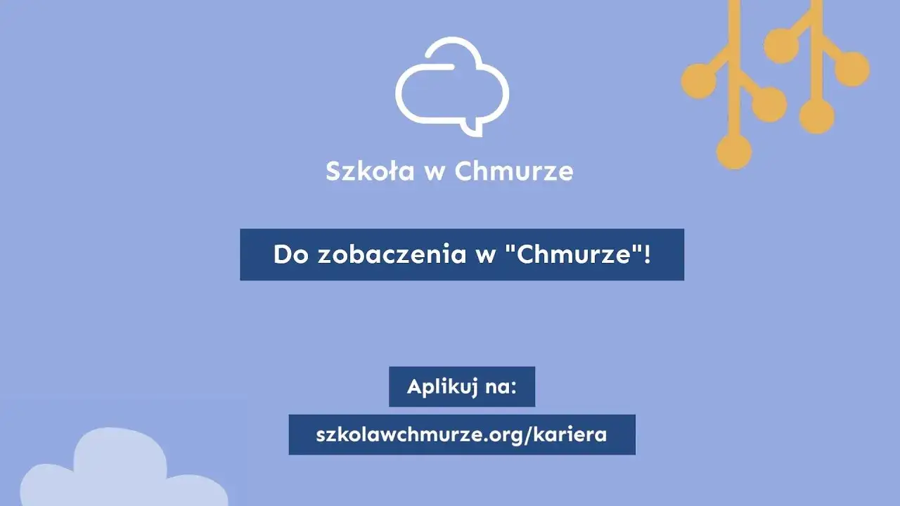 Zdjęcie Rekrutacja do Szkoły w Chmurze: terminy, etapy i wymagania