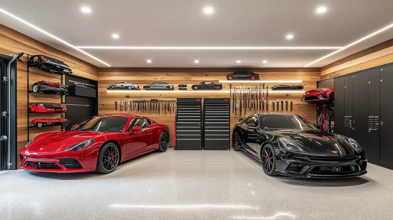 Zdjęcie Funkcjonalności garażu o wymiarach 7x7 w różnych warunkach