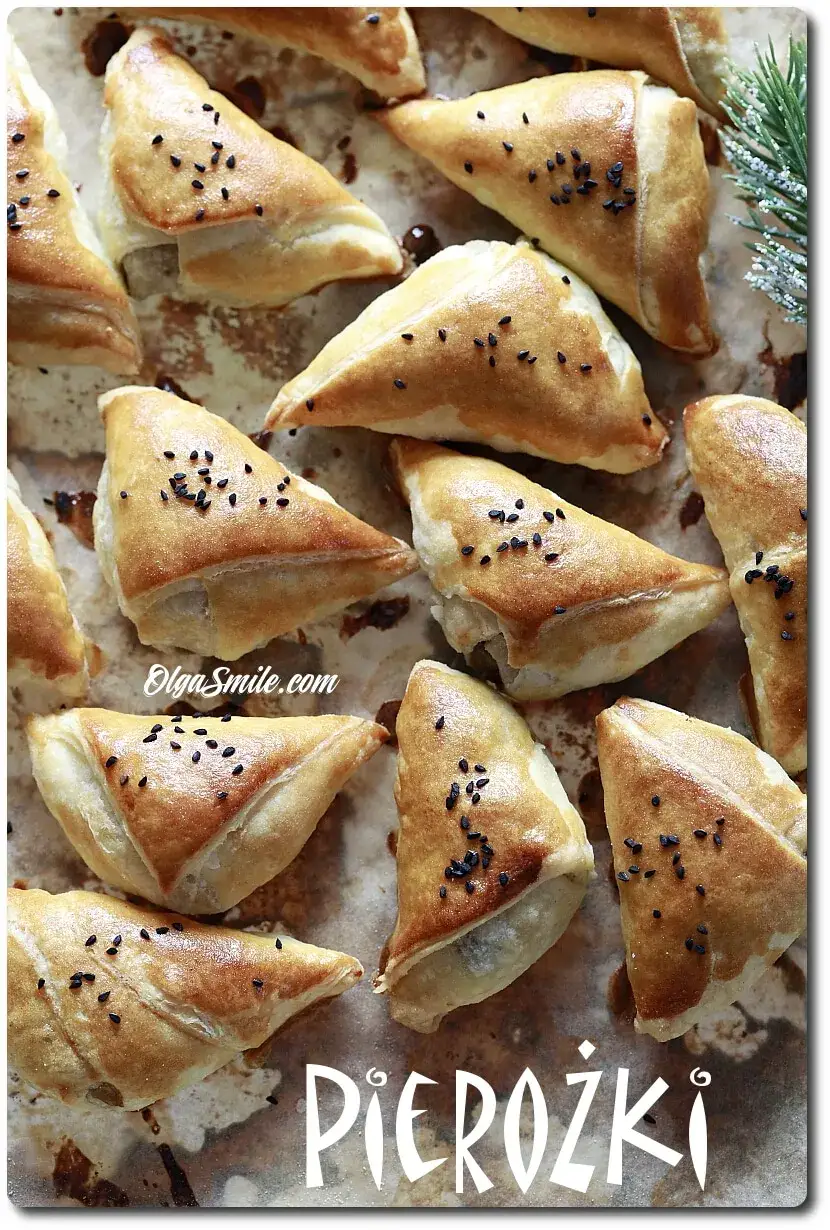 Zdjęcie Przepis na pierożki z ciasta francuskiego: Krok po kroku + Porady