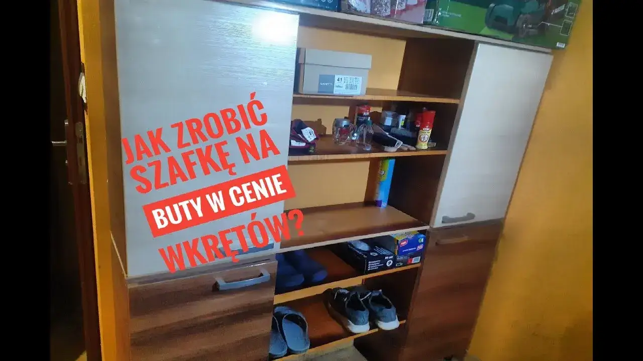 Zdjęcie Jak zrobić szafkę na buty - proste kroki do samodzielnej budowy