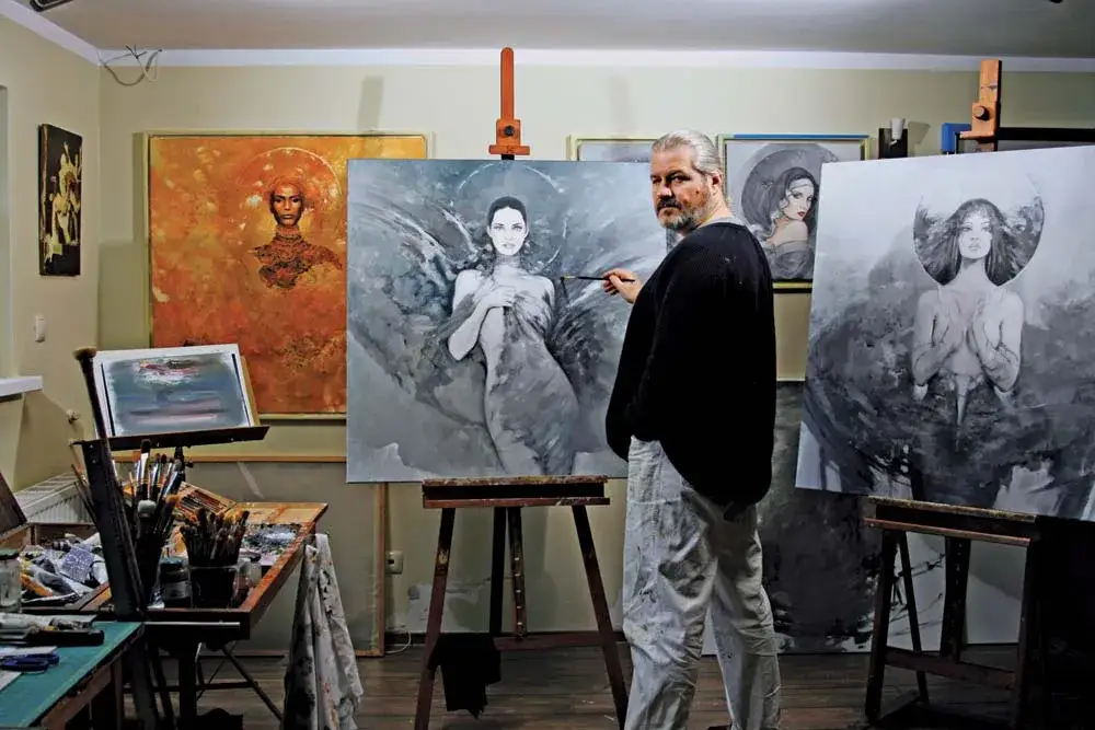 Zdjęcie Karol Bąk malarstwo: biografia, styl i najważniejsze dzieła artysty